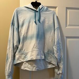 The North Face Women's Light Blue Hoodie
